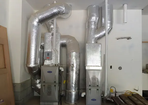 Gas furnace installation in SeaCliff, CA