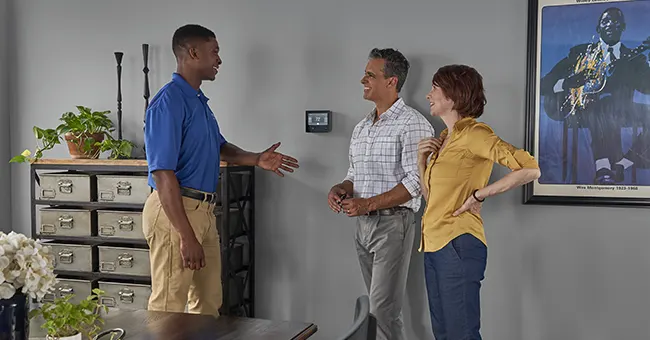 Non-Programmable Thermostat Installation Ventura Co., CA